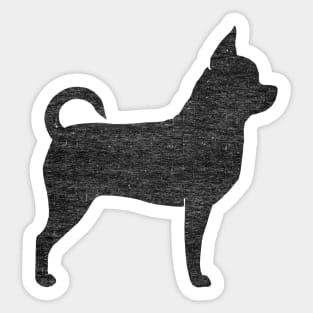 Chihuahua Silhouette Sticker